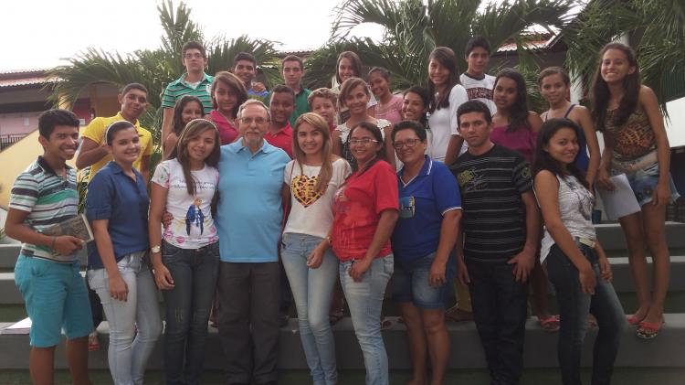 Curso de Bíblia com jovens em Acopiara - CE