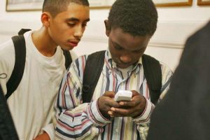 Era um adolescente negro