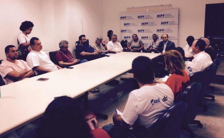 Missão Ecumênica de apoio aos Guarani-Kaiowá é recebida pelo Ministério Público Federal em MS