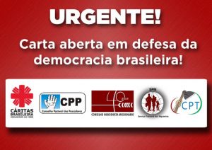 Carta aberta em defesa da democracia brasileira