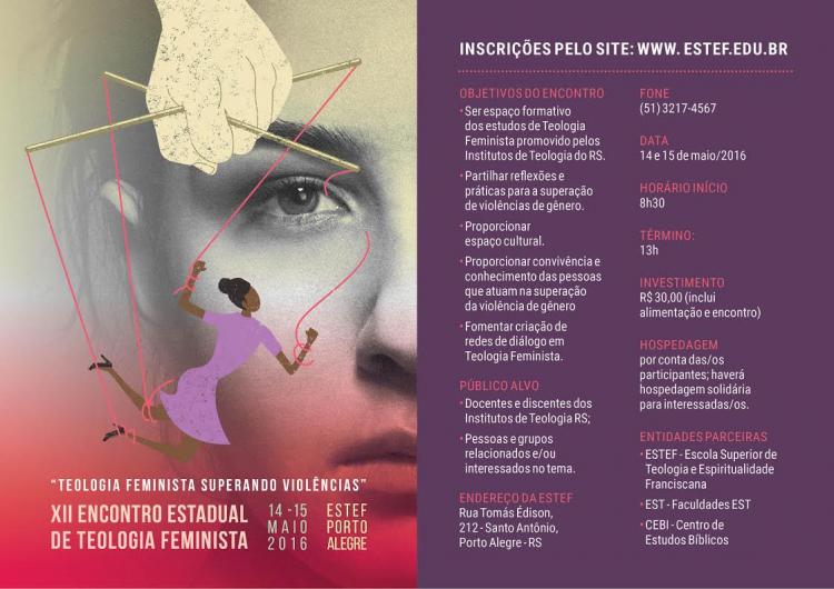XII Encontro Estadual de Teologia Feminista