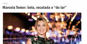 A ridícula tentativa da Veja de fazer de Marcela Temer a ‘primeira dama perfeita’
