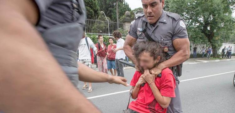 Polícia de Alckmin viola Estatuto da Criança e do Adolescente