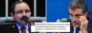 Maranhão anula sessão que aprovou impeachment
