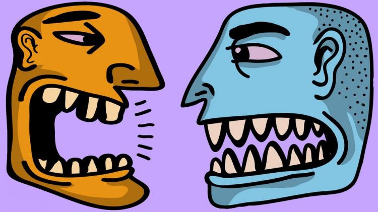 O fascista não argumenta; rosna