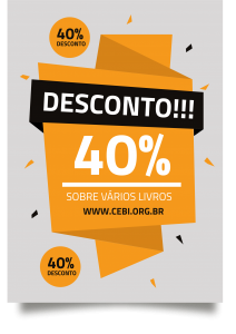 Livros com 40% de desconto