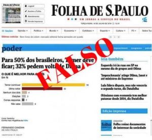 Para favorecer Temer