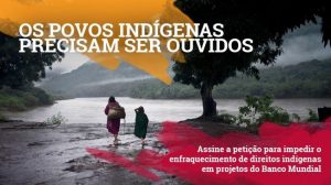 Os povos indígenas precisam ser ouvidos