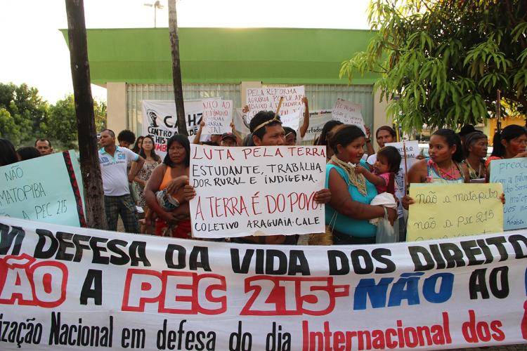 “A nossa dor é uma só. Por isso devemos nos juntar para defender a nossa Mãe Terra!”