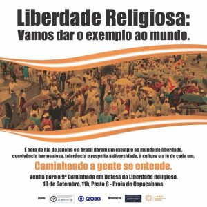 RJ - 9ª Caminhada em Defesa da Liberdade Religiosa