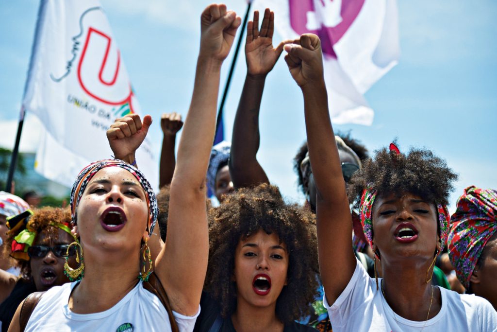 Mulheres em Marcha contra o Racismo