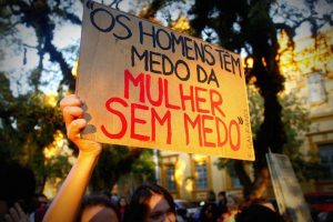 medo de mulher sem medo