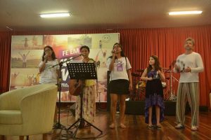 Fotos da atividade com Ivone Gebara no CEBI-CE.