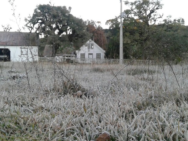 Dias de frio intenso em Santa Catarina