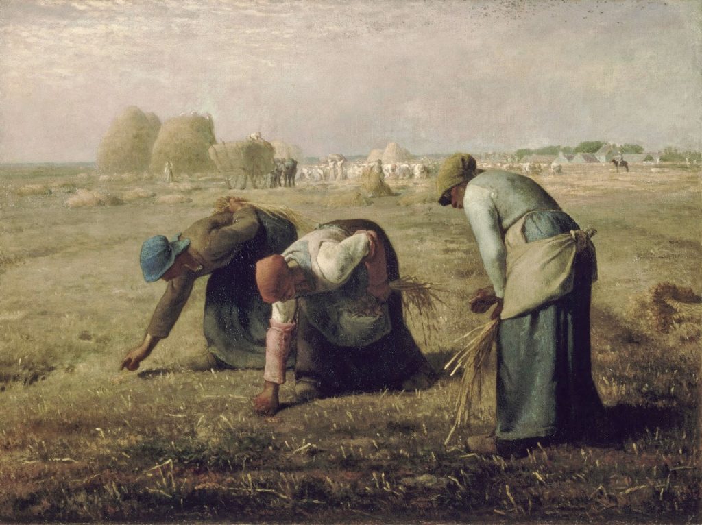 jean francois millet the gleaners 1857