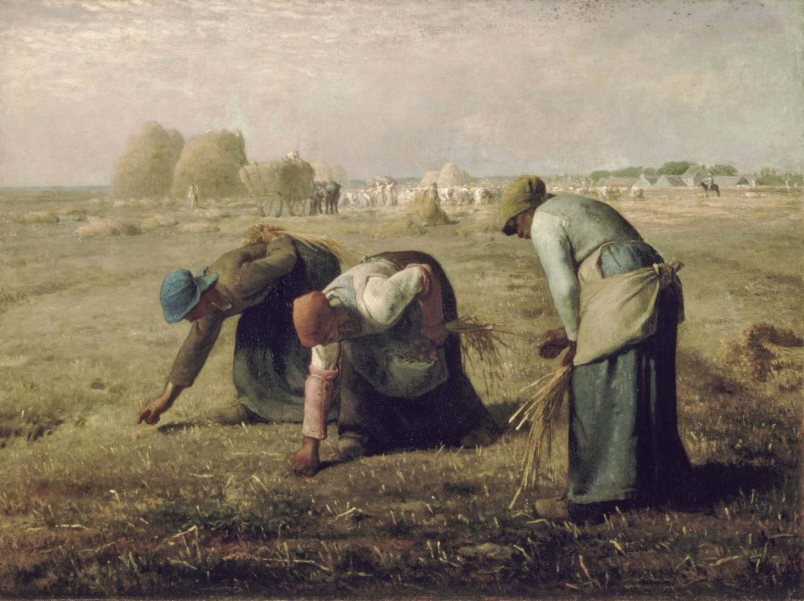 jean francois millet the gleaners 1857