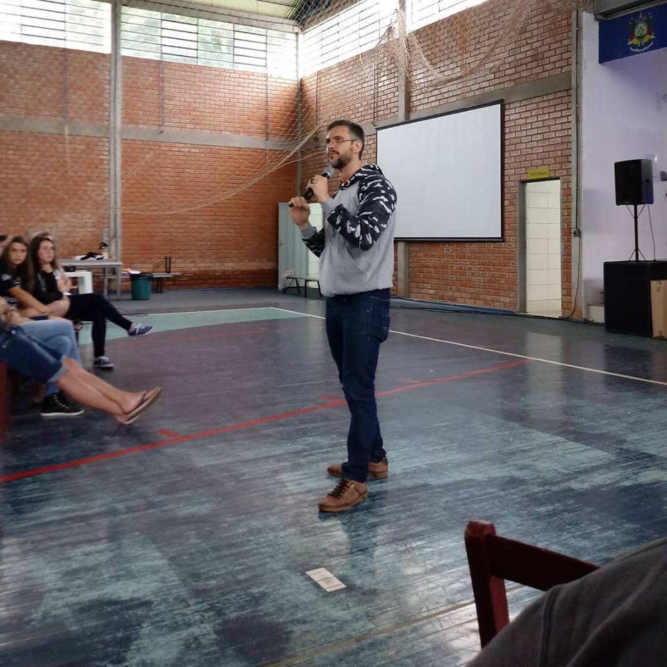 foto: conversa com o público 