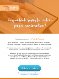Boletim promocional novembro 1