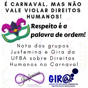 É CARNAVAL MAS NÃO VALE VIOLAR DIREITOS 2