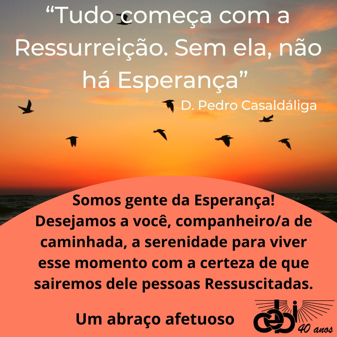Mensagem de Páscoa 2020