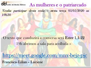 As mulheres e o patriarcado