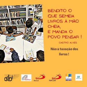 Nao a taxacao dos livros