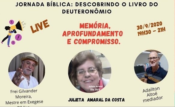 CEBI Minas Gerais- encerramento da Jornada Bíblica: Descobrindo o livro do Deuteronômio. 1 WhatsApp Image 2020 09 30 at 13.06.13