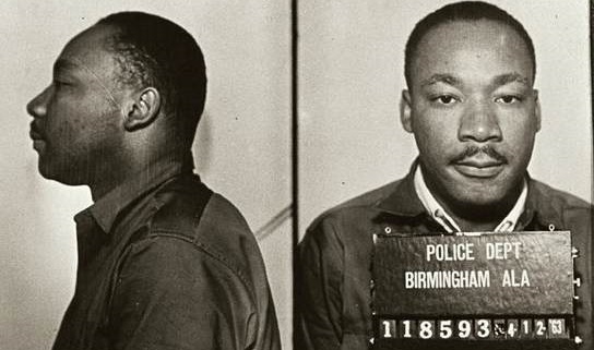 MLK mugshot birmingham