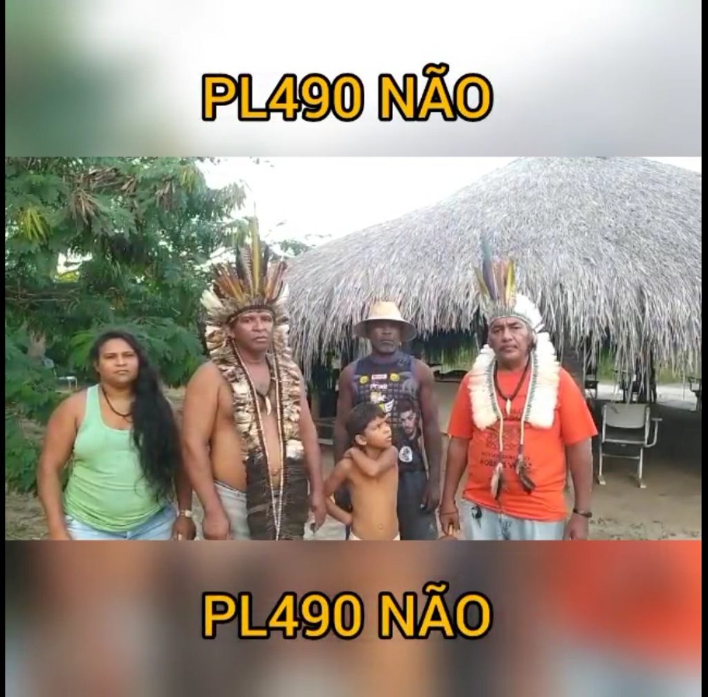 CEBI Paraiba no apoio à causa dos povos indígenas contra o PL 490 1 WhatsApp Image 2021 06 24 at 10.34.46