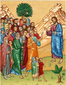 Christ Teaching Icon