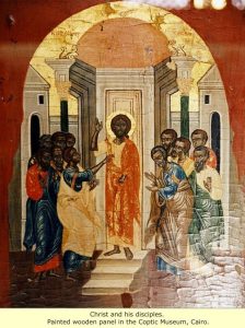 005 – YAHUSHUA E SEUS DISCÍPULOS NEGROS NO MUSEU COPTA – EGITO