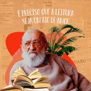Colagem Digital Paulo Freire