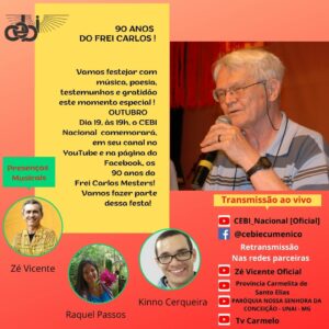 Outubro 90 anos de frei carlos 3
