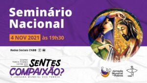 Arte seminario da Jornada Mundial dos Pobres dia 4 11 2021