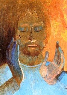 Pe%CC%80re D AUZENET Prie%CC%80re contemplative