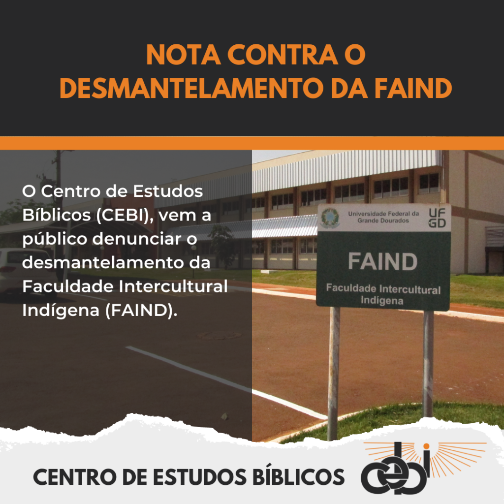 lutNota Contra o Desmantelamento da FAINDo 1