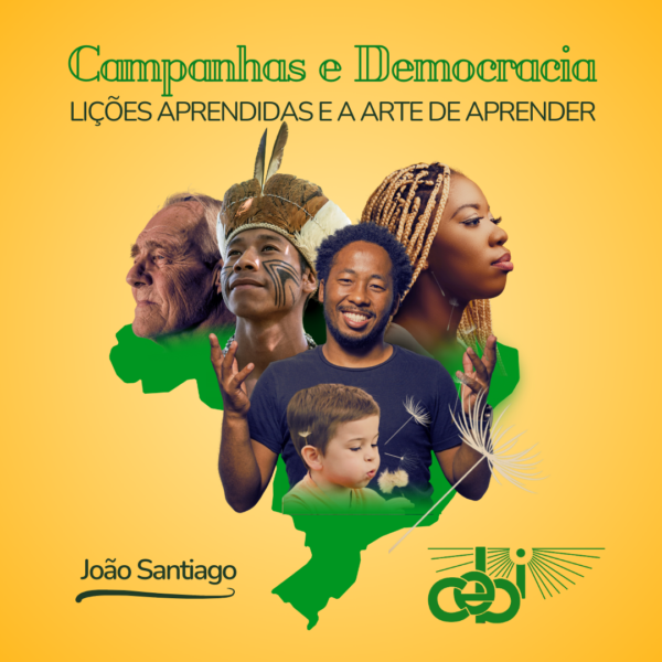 Proclamacao da Republica Moderno Amarelo Cartaz