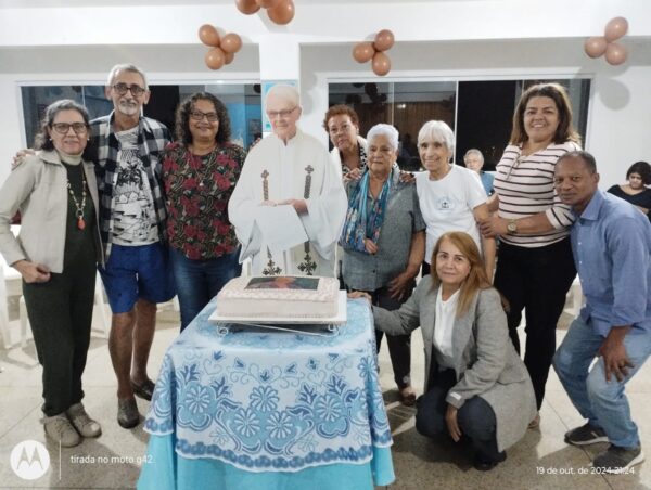 Homenagem aos 93 anos de Frei Carlos Mesters e Inauguração da Biblioteca Frei Carlos 4 IMG 20241020 WA0016