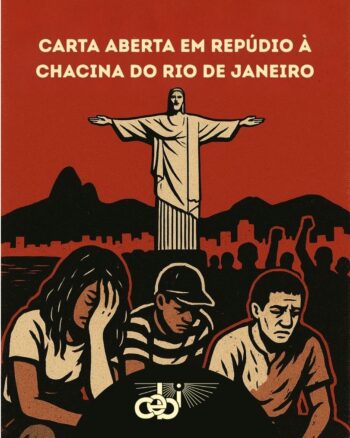 CARTA ABERTA EM REPUDIOA CHACINA DO RIO DE JANEIRO