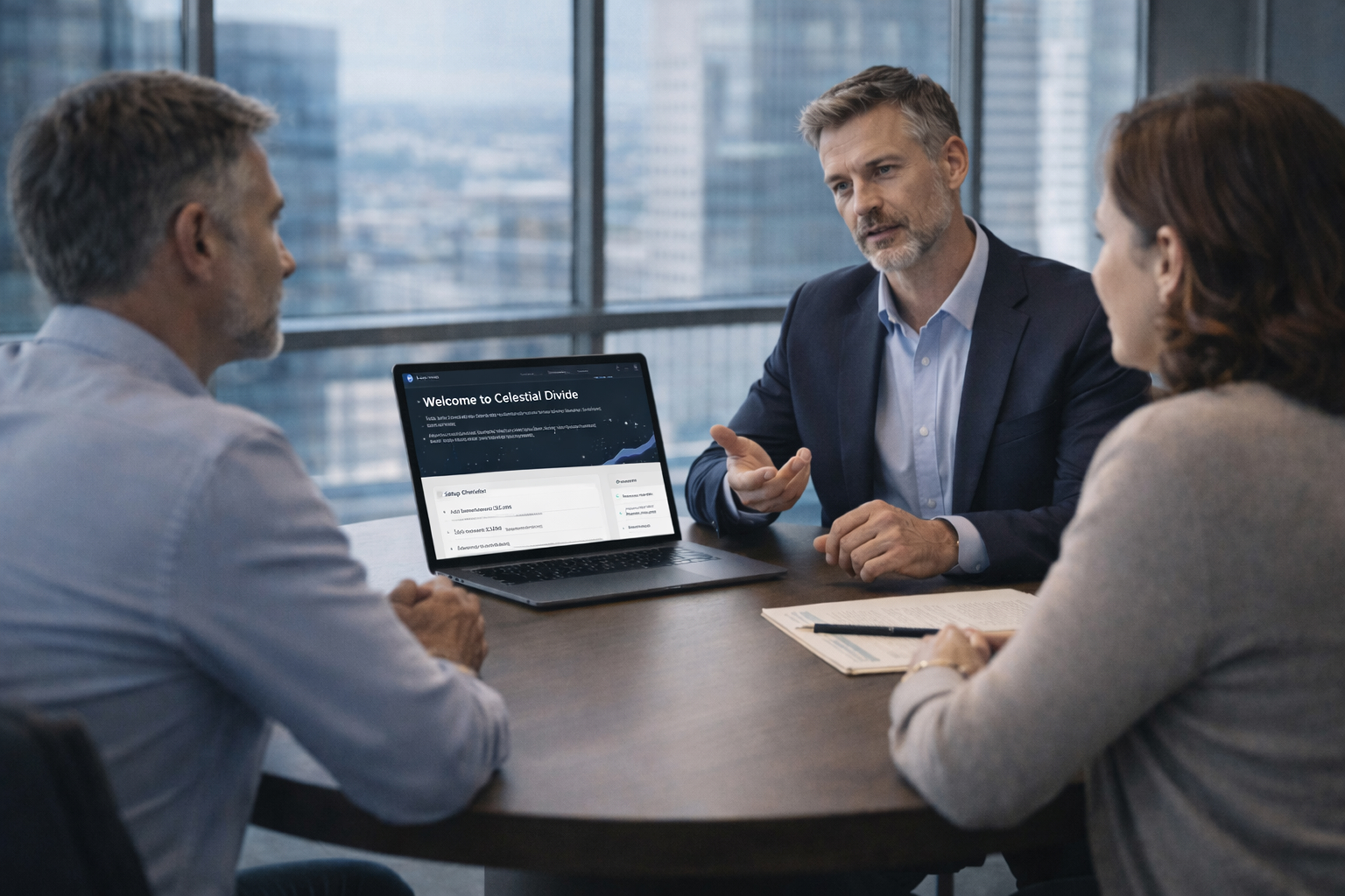 Advisor supporting estate planning decisions