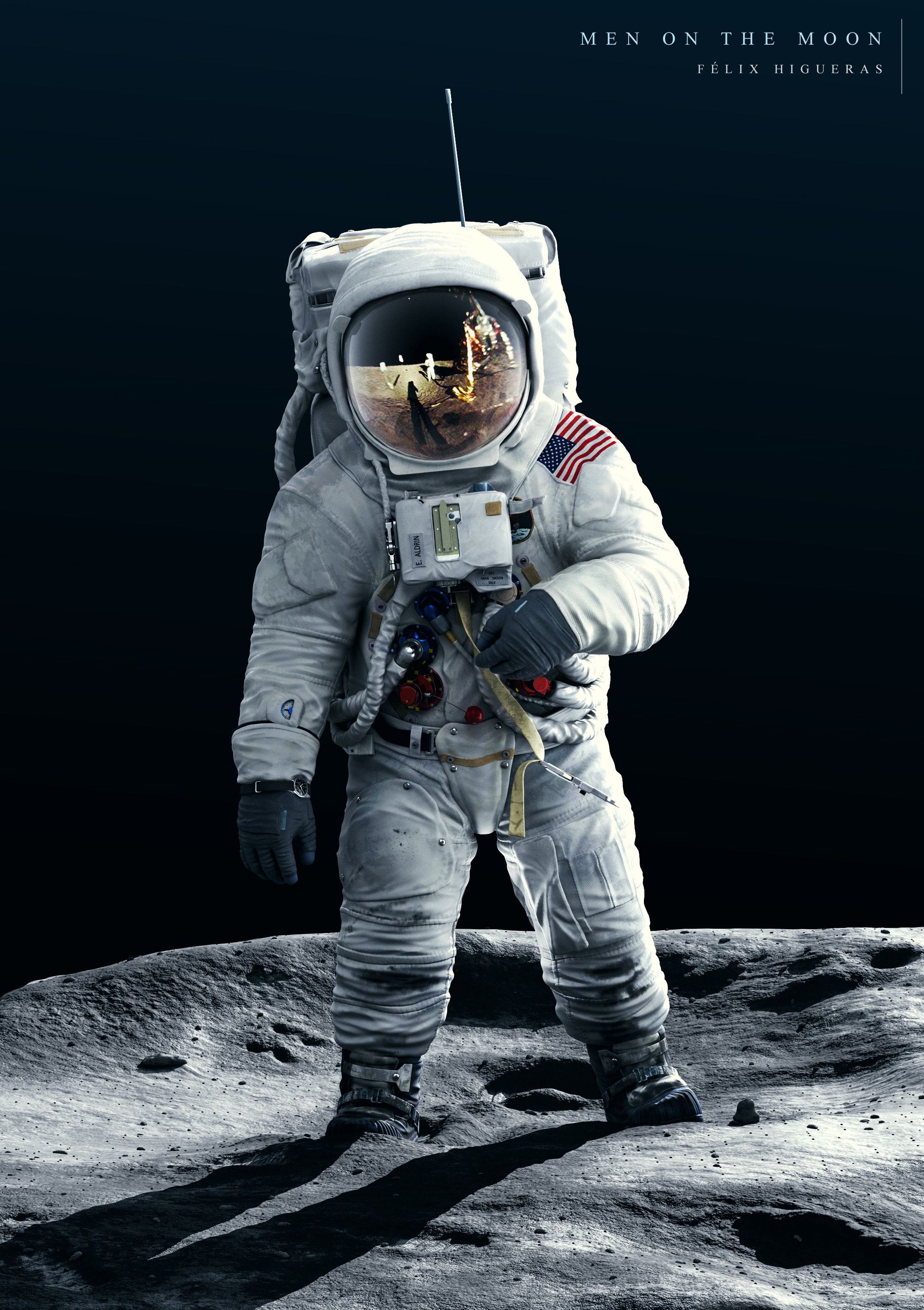 CGMEETUP - Men On The Moon by Felix Higueras