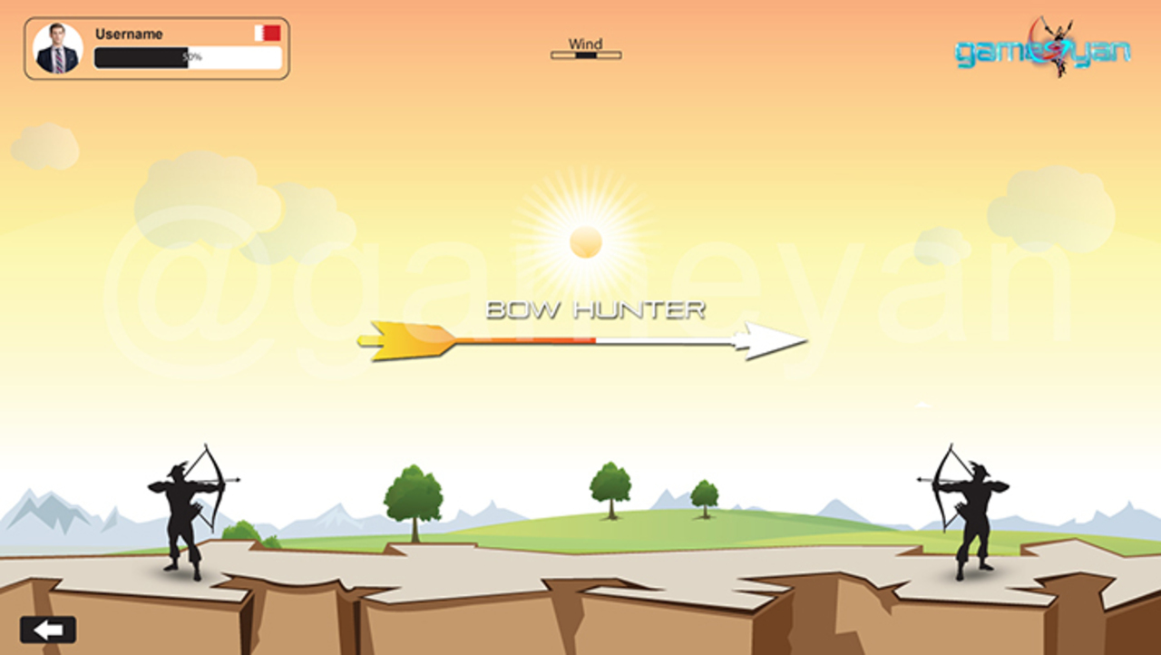 CGMEETUP Bow Hunter 2D multiplayer Game by game outsourcing company by Gameyan Studio