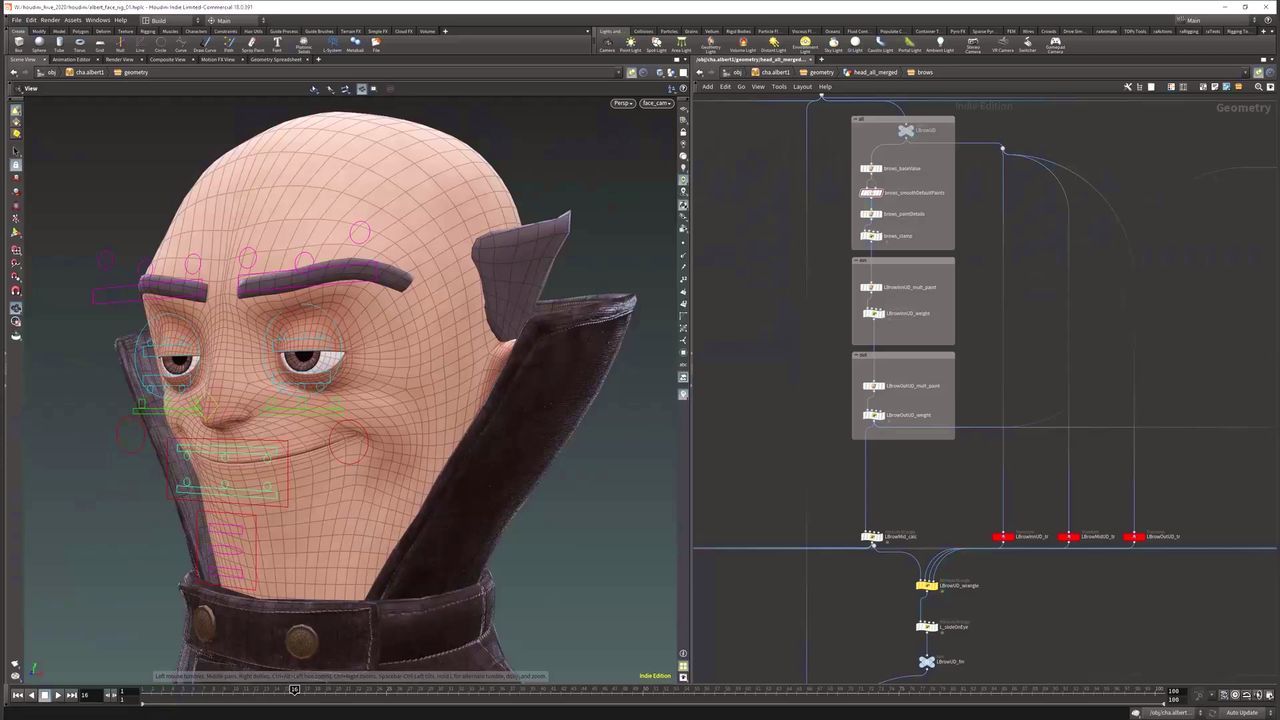 CGMEETUP - Creating the Character in Houdini by SideFX