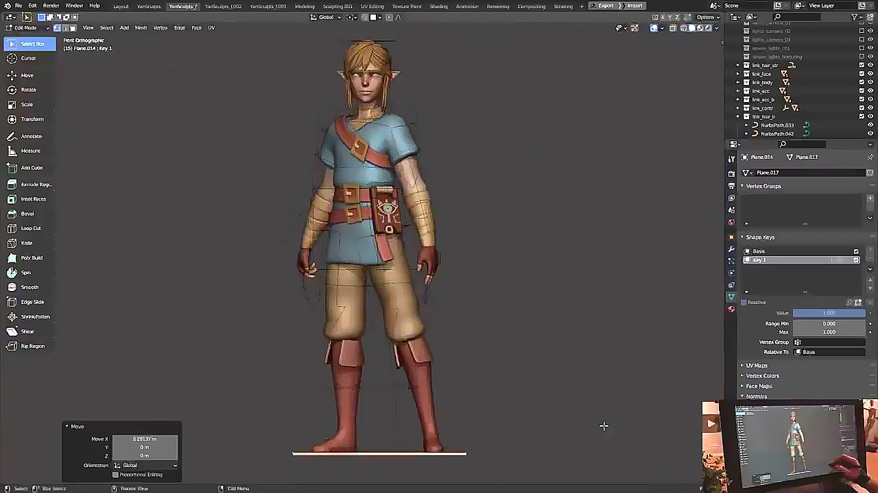 CGMEETUP - Blender 3D Character Creation | Sculpting Link by