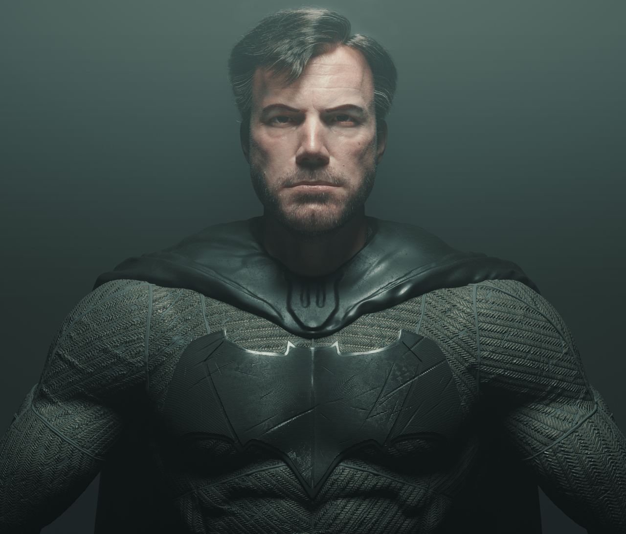 batfleck statue