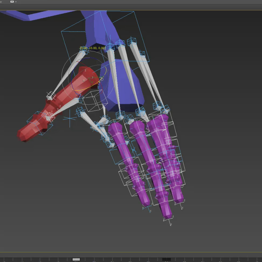 CGMEETUP - Enginerring a hand rig in 3ds max by Afshin Cary