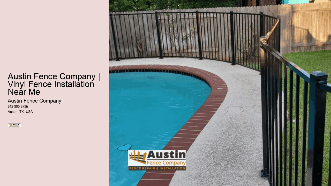 Austin Fence Company | Vinyl Fence Installation Near Me