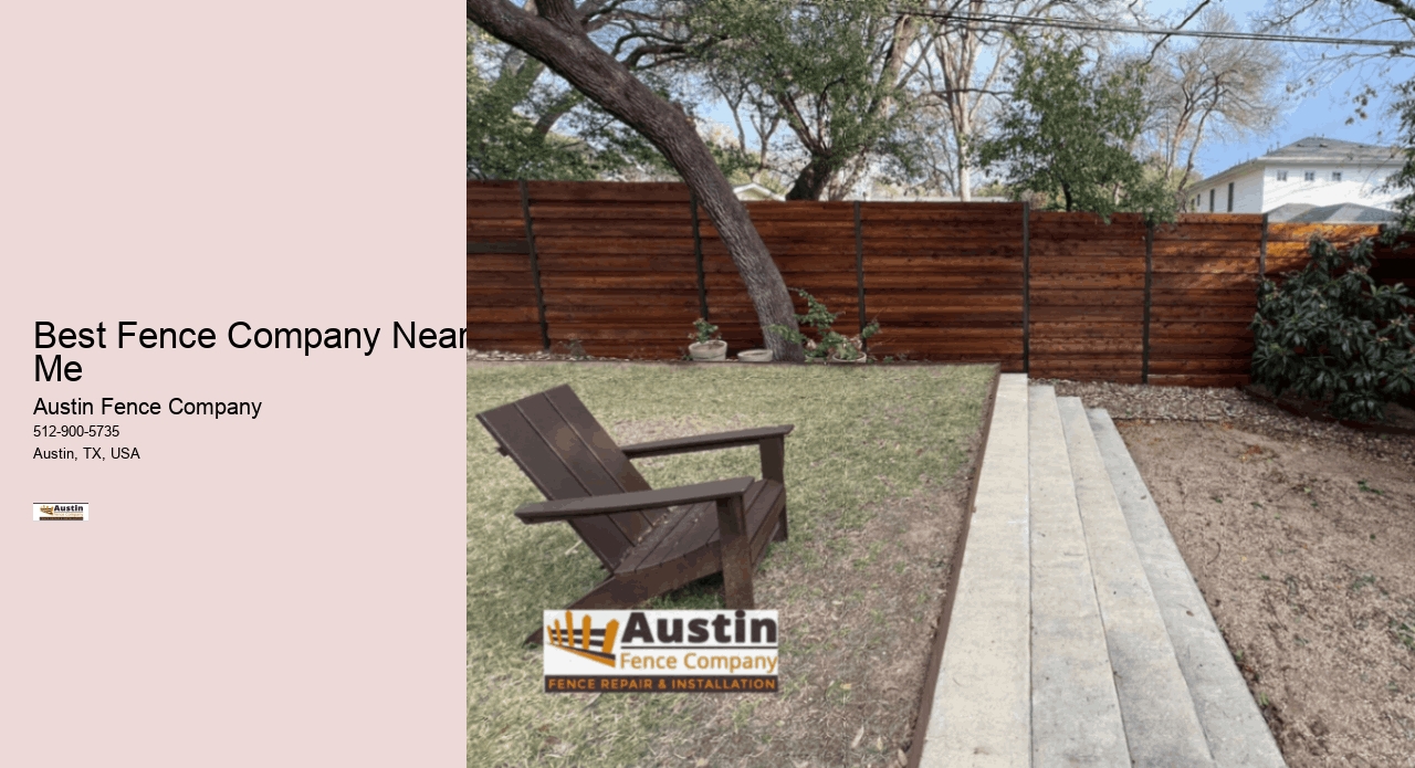 Best Fence Company Near Me