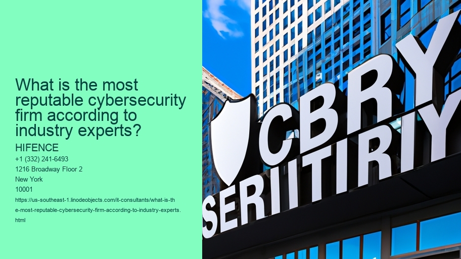What is the most reputable cyber security company in 2021?