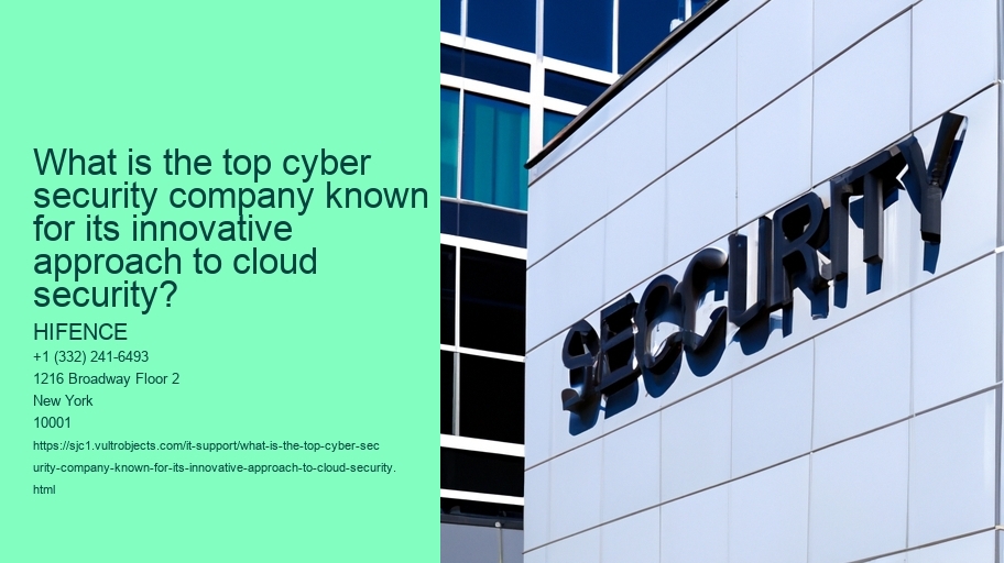 What is the top cyber security company known for its innovative approach to cloud security?